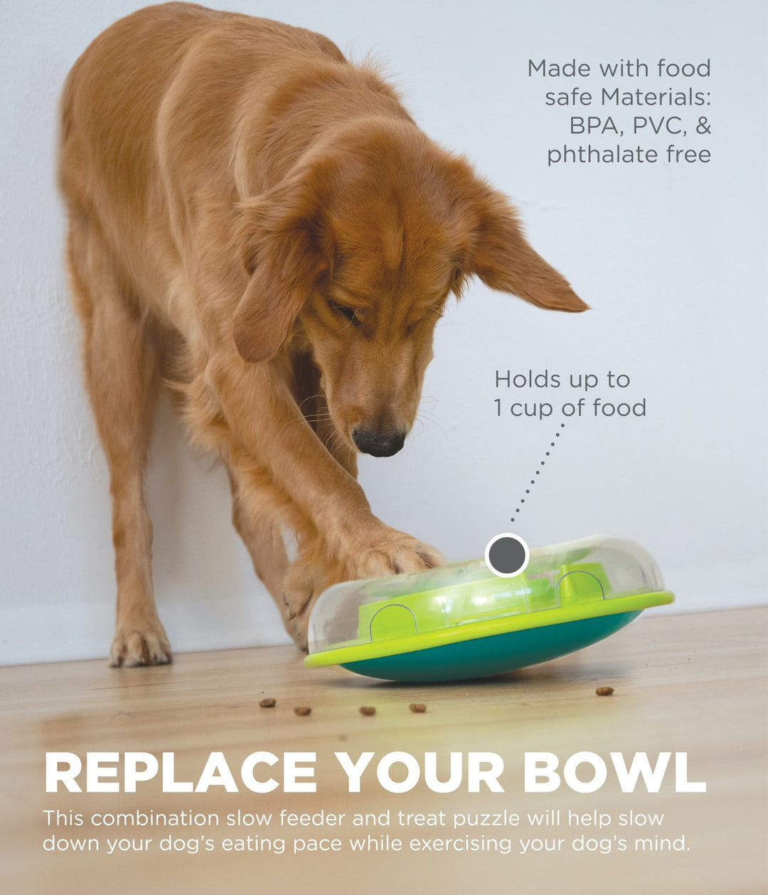 Outward Hound – Nina Ottosson – Dog Wobble Bowl