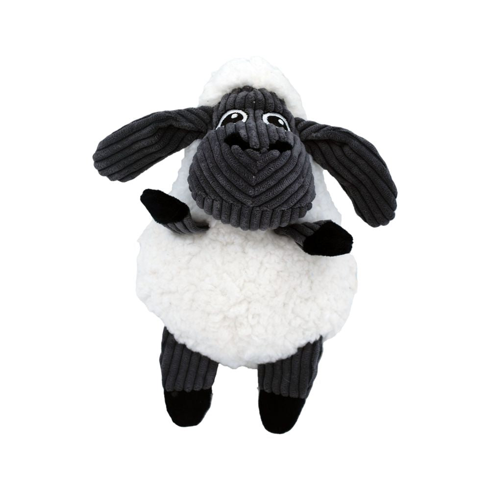 KONG Sherps Floofs Sheep - Plush Interactive Dog Toy for Indoor Play