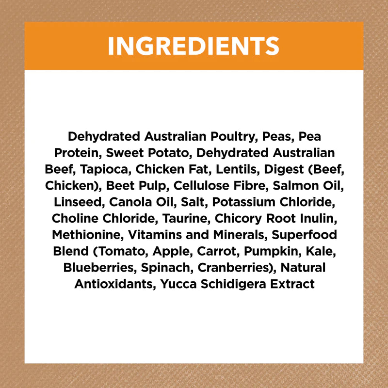 Written List of Ingredients in Ivory Coat Grain-Free Chicken Adult Cat Food