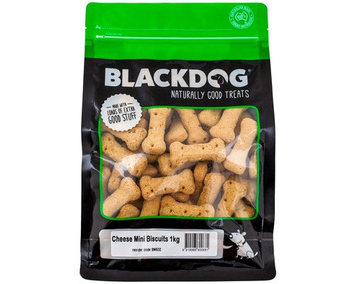 Black Dog Oven Baked Mini Dog Biscuits - 1kg