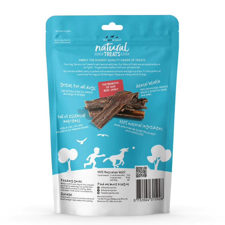 The Pet Project – Natural Treats – Beef Jerky