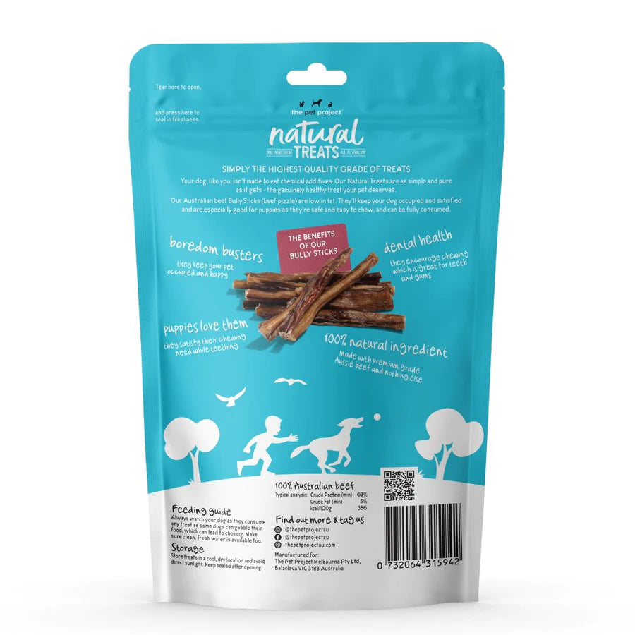 The Pet Project – Natural Treats – Bully Sticks