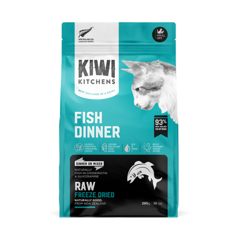 KIWI KITCHENS FREEZE DRIED FISH CAT DINNER