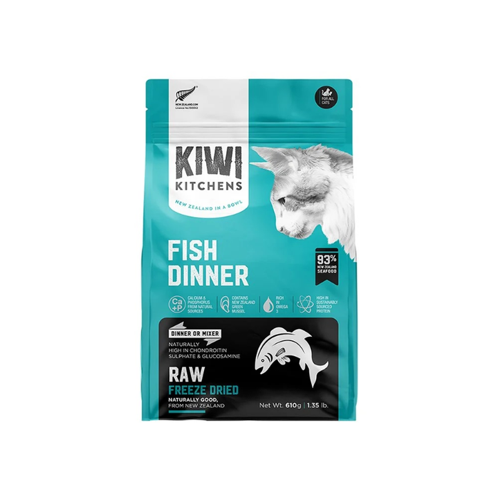 KIWI KITCHENS FREEZE DRIED FISH CAT DINNER