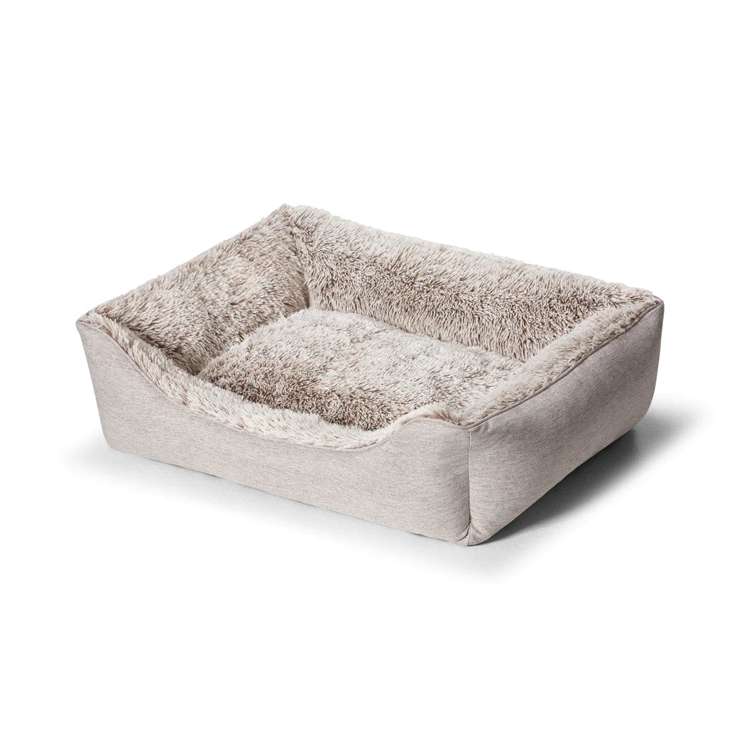 Snooza Calming Deep Sleeper Dog Bed in Mink with Ecofresh™ filling.