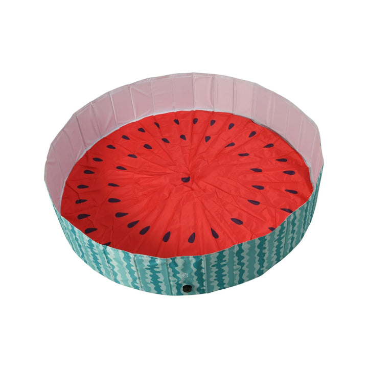 Charlie's Watermelon Pet Pool - Durable, Portable Dog Pool for Summer Fun