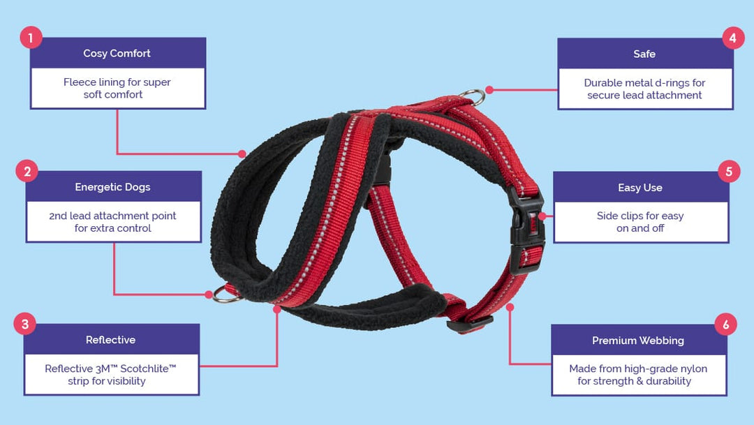 Halti Comfy Harness: Premium Dog Harness for Comfortable Walks