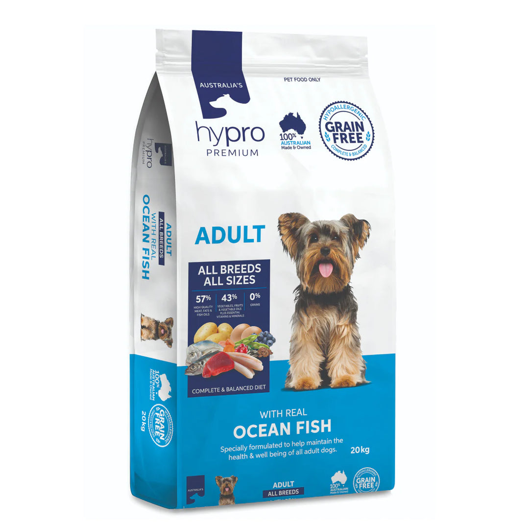 Hypro Premium Ocean Fish Grain-Free Dog Food - Australian Made