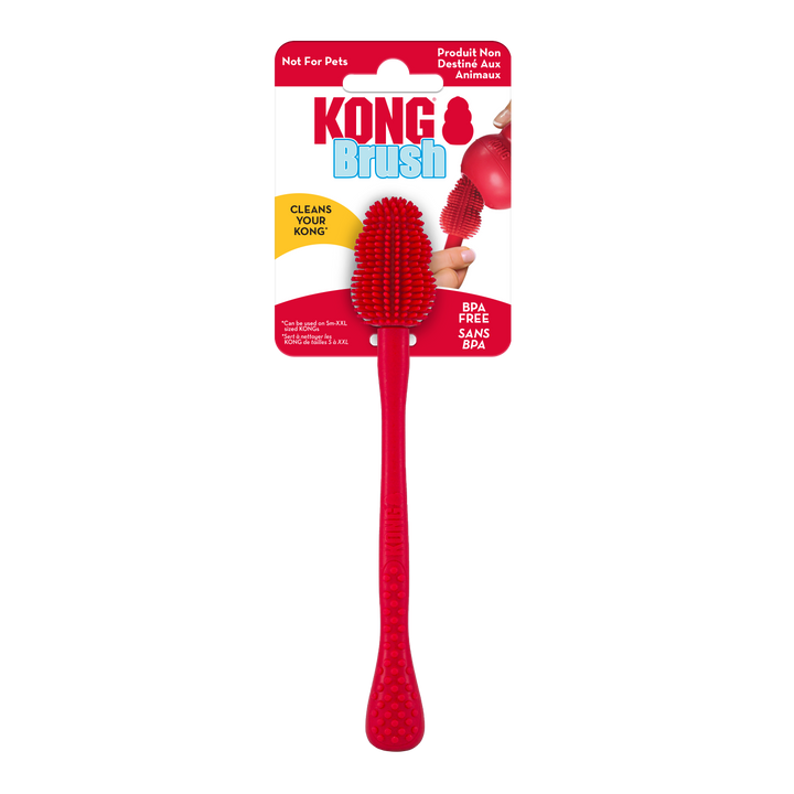 KONG Toy Cleaning Brush: Keep Your Pet's Toys Fresh and Hygienic.