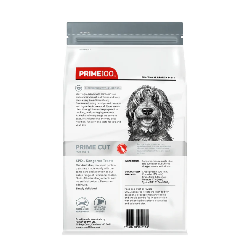 SPD™ Prime Cut Treats by Prime100 - Premium High-Protein Dog Treats