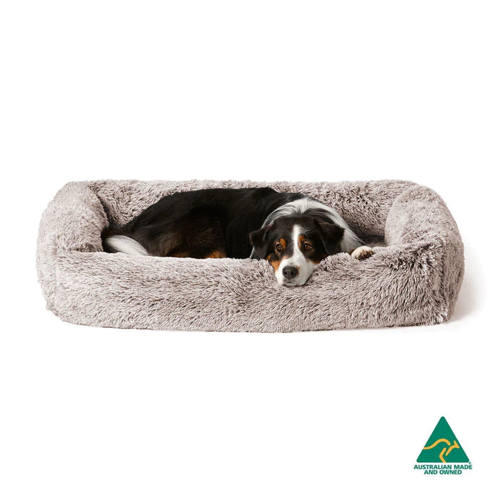 Snooza Calming Snuggler Mink - Orthopedic Pet Bed for Anxiety Relief