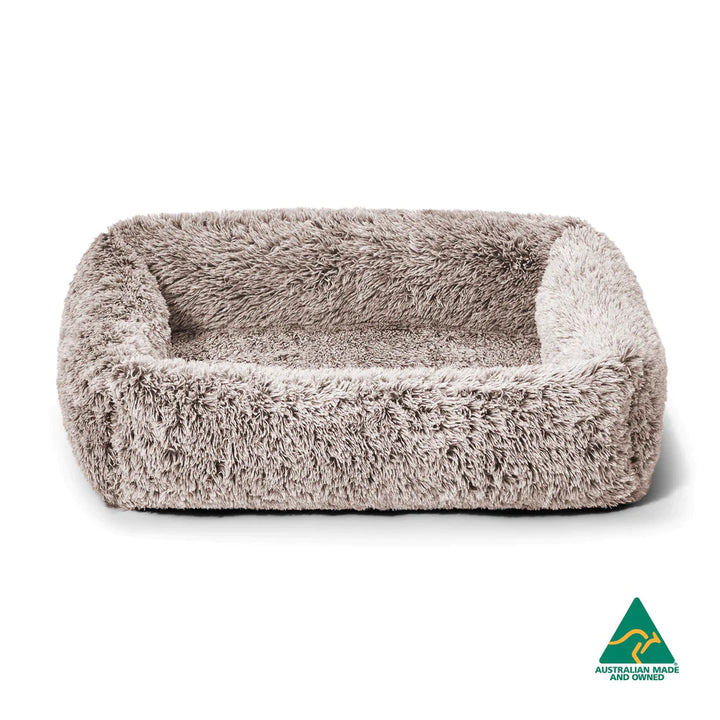 Snooza Calming Snuggler Mink - Orthopedic Pet Bed for Anxiety Relief