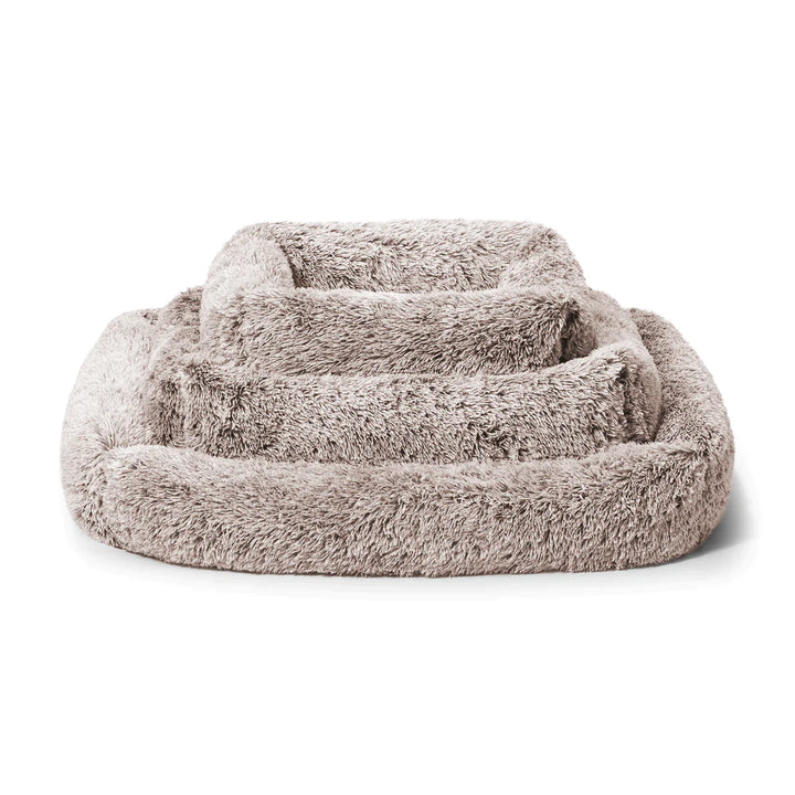 Snooza Calming Snuggler Mink - Orthopedic Pet Bed for Anxiety Relief