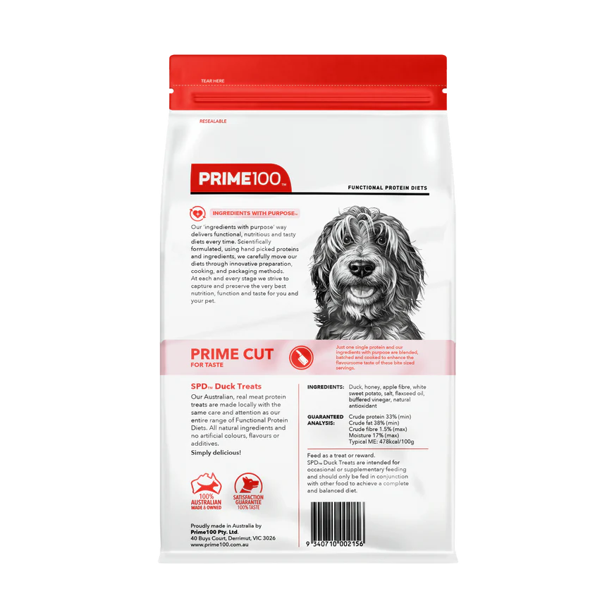 SPD™ Prime Cut Treats by Prime100 - Premium High-Protein Dog Treats