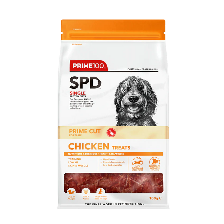 SPD™ Prime Cut Treats by Prime100 - Premium High-Protein Dog Treats