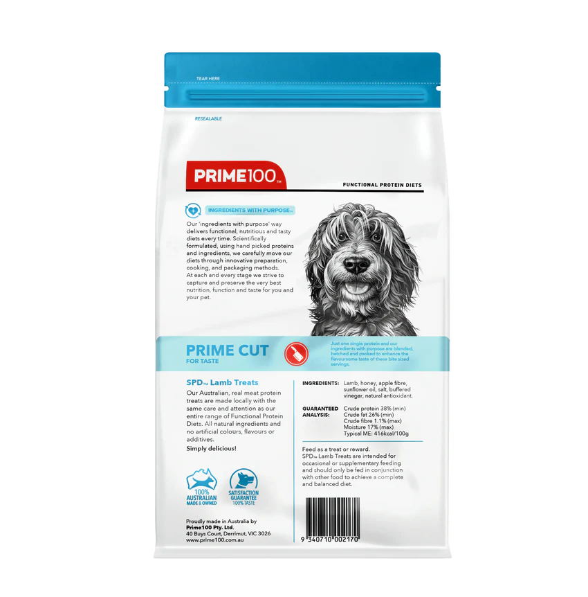 SPD™ Prime Cut Treats by Prime100 - Premium High-Protein Dog Treats