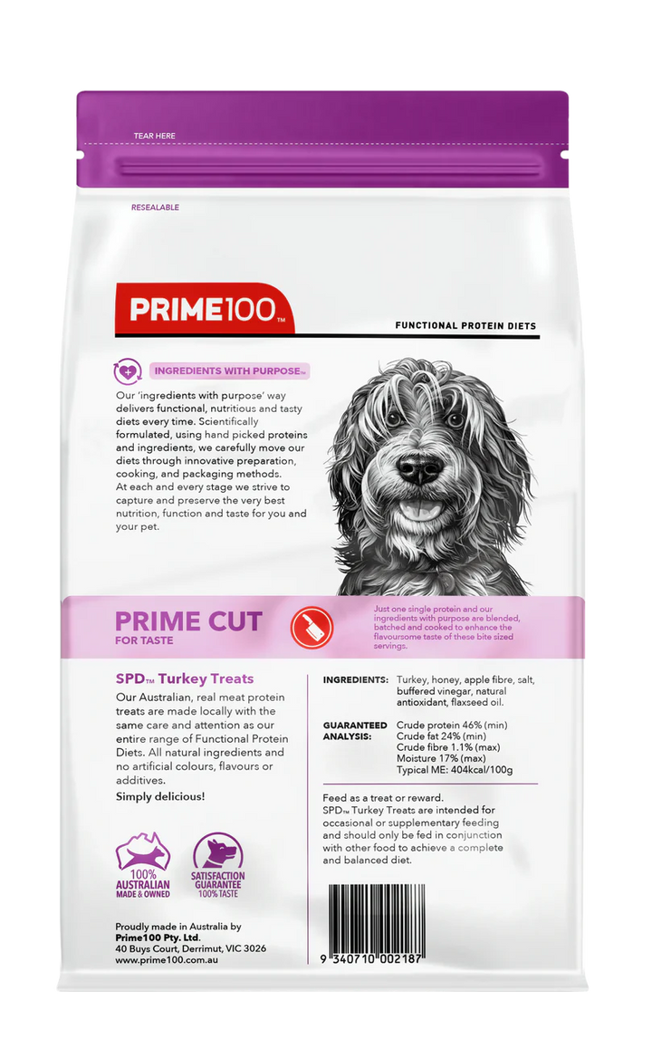 SPD™ Prime Cut Treats by Prime100 - Premium High-Protein Dog Treats