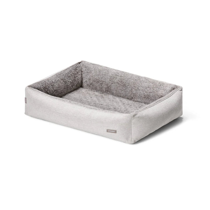 Snooza Ortho Snuggler – Cashmere/Chinchilla Orthopaedic Pet Bed