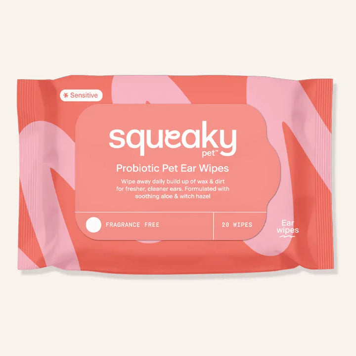 Squeaky Probiotic Pet Ear Wipes