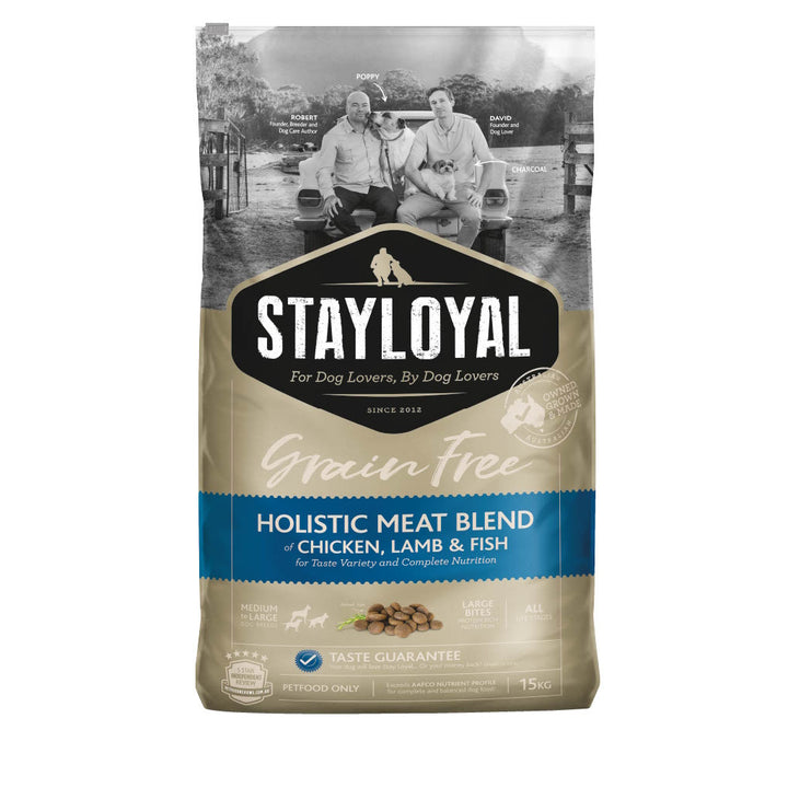 Stay Loyal Holistic Meat Blend - A Nutrient-Rich, Grain-Free Dog Food with 32% Protein