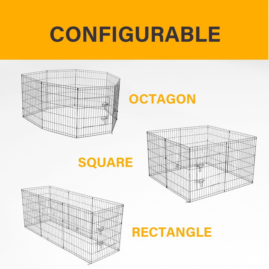 4Paws Pet Playpen - Complete Package with 8 Panels