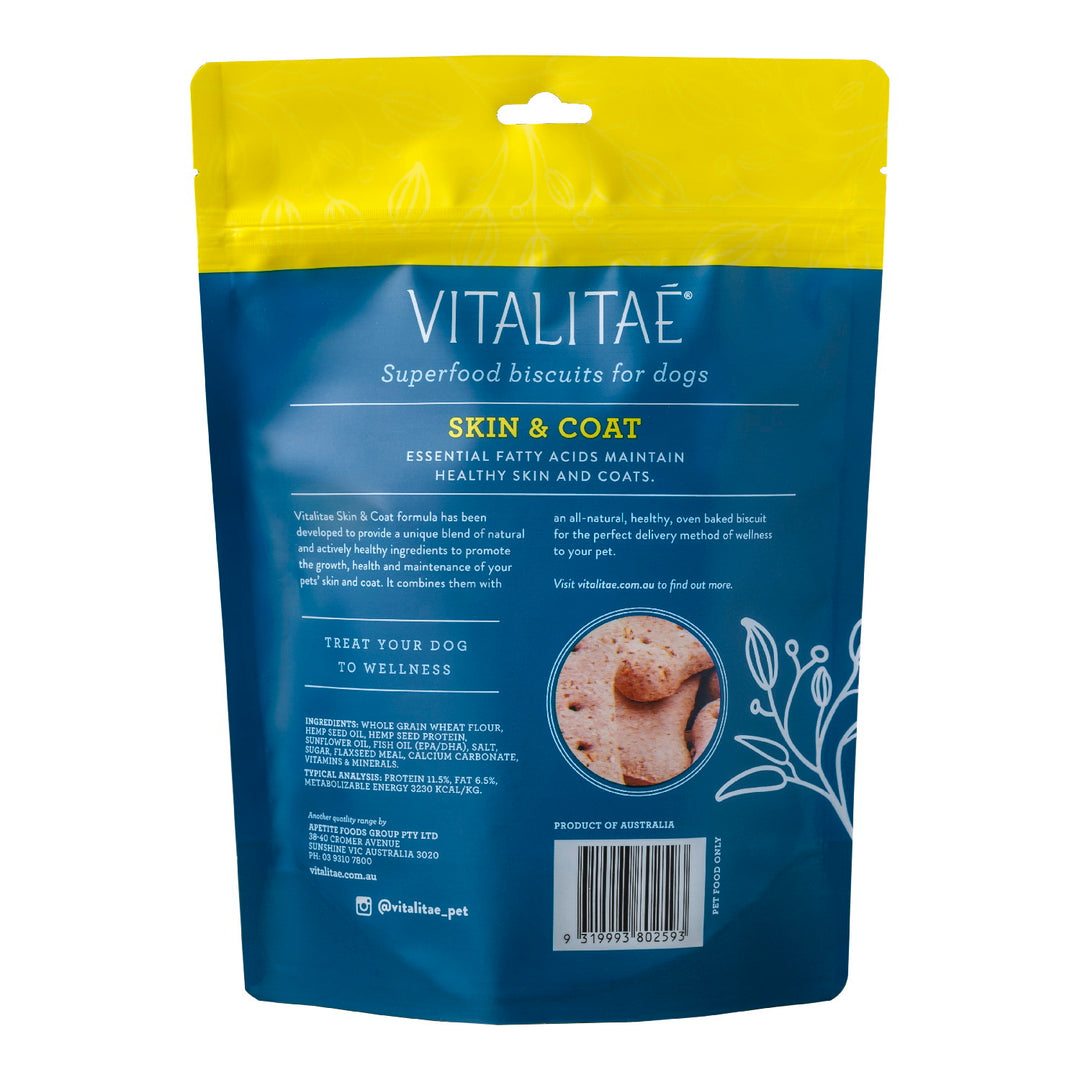 Vitalitae – Superfood Jerky/Biscuits for Dogs – Skin & Coat