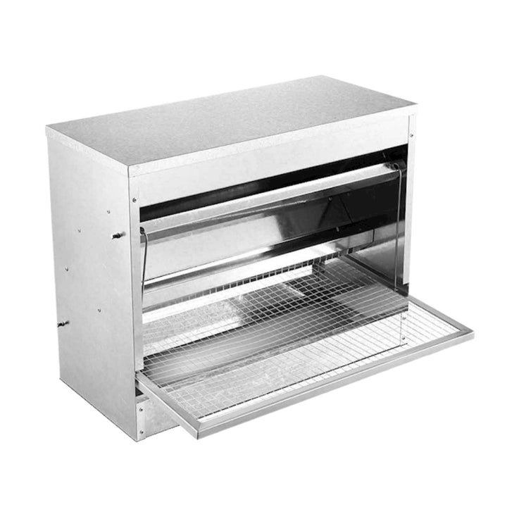 10kg Automatic Galvanised Chicken Feeder