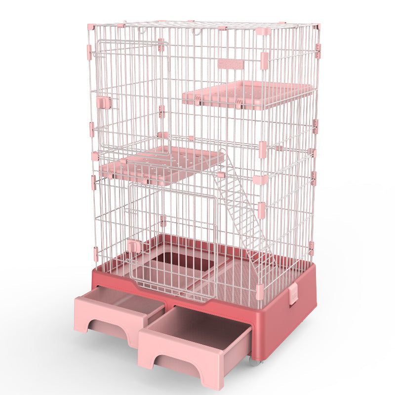 134 cm 3-Level Cat Cage House