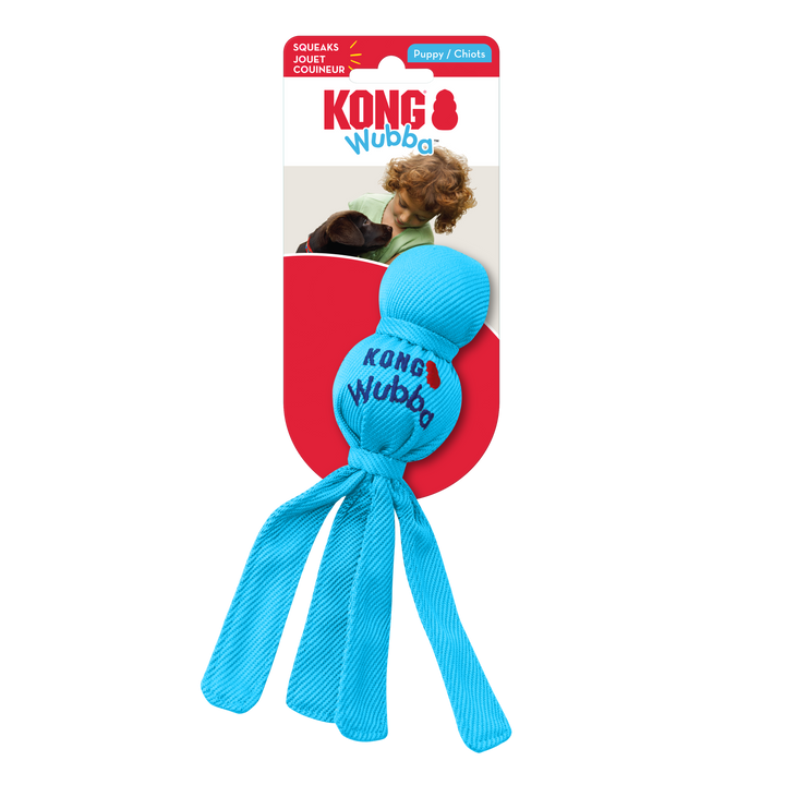 KONG Puppy Wubba™: Durable Interactive Puppy Toy for Hours of Fun