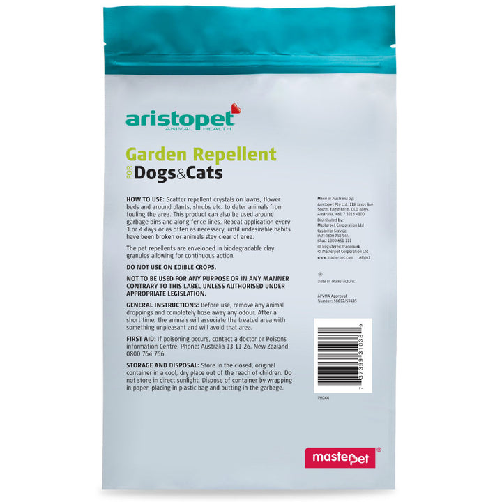 Aristopet Garden Repellent for Dogs & Cats - How to use the Toileting Deterrent Crystals