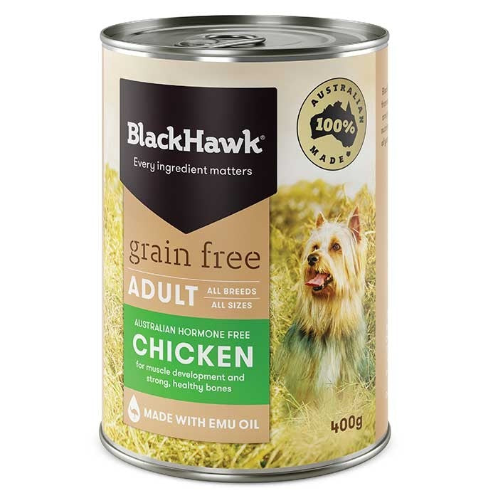 Black Hawk Grain-Free Wet Food for Adult Dogs